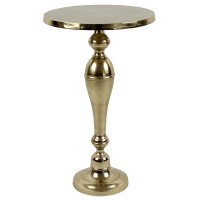 Odkládací stolek Antik zlatý